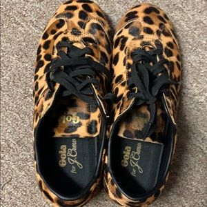 Gola Jcrew Leopard Sneakers 7